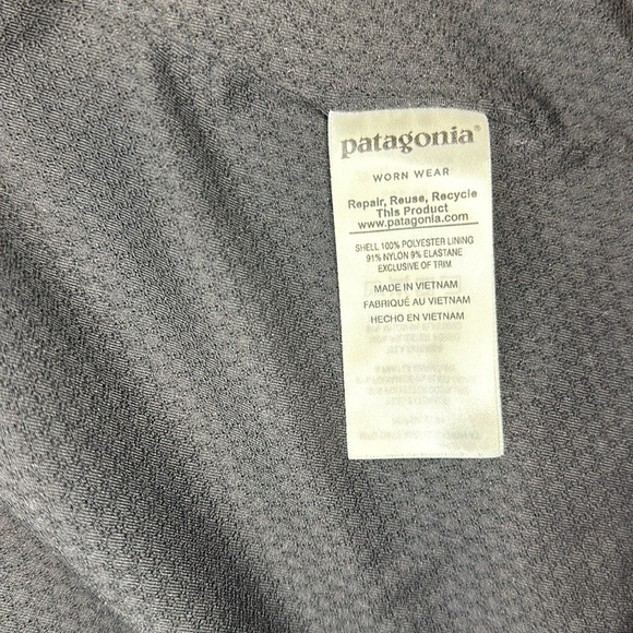 Patagonia Women's Jacket Size XS Mountain View Black Windbreaker - Picture 4 of 10